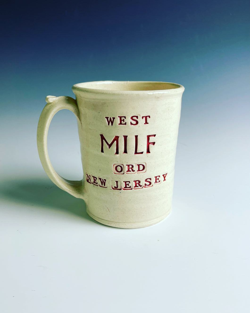 16oz West MILF-ord New Jersey Mug