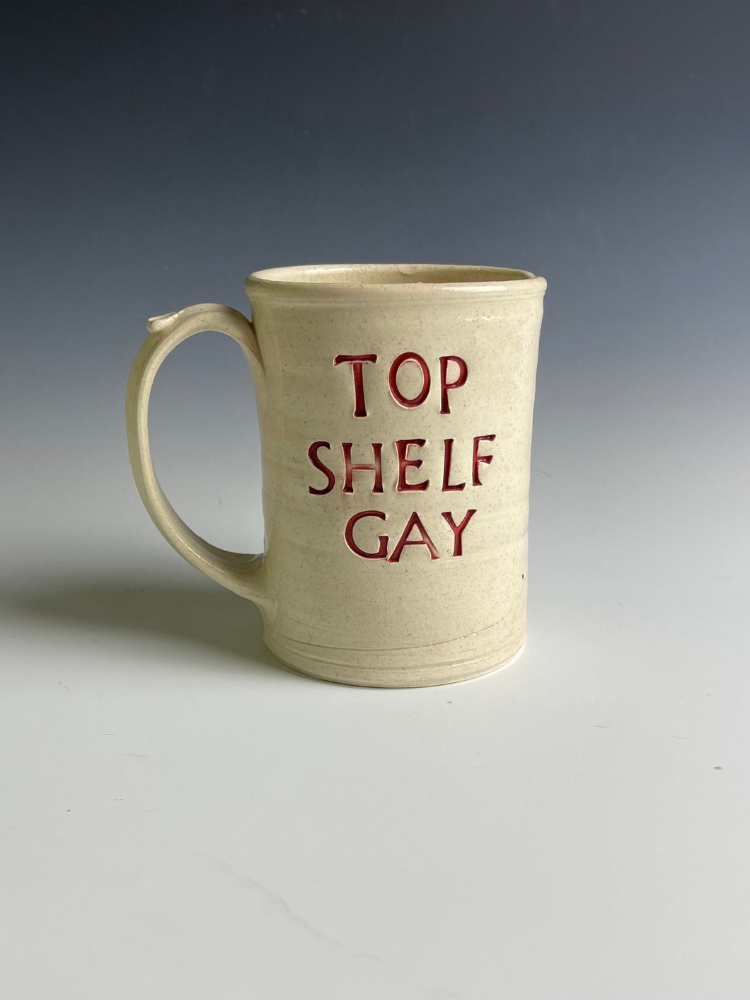 16oz Top Shelf Gay Mug.