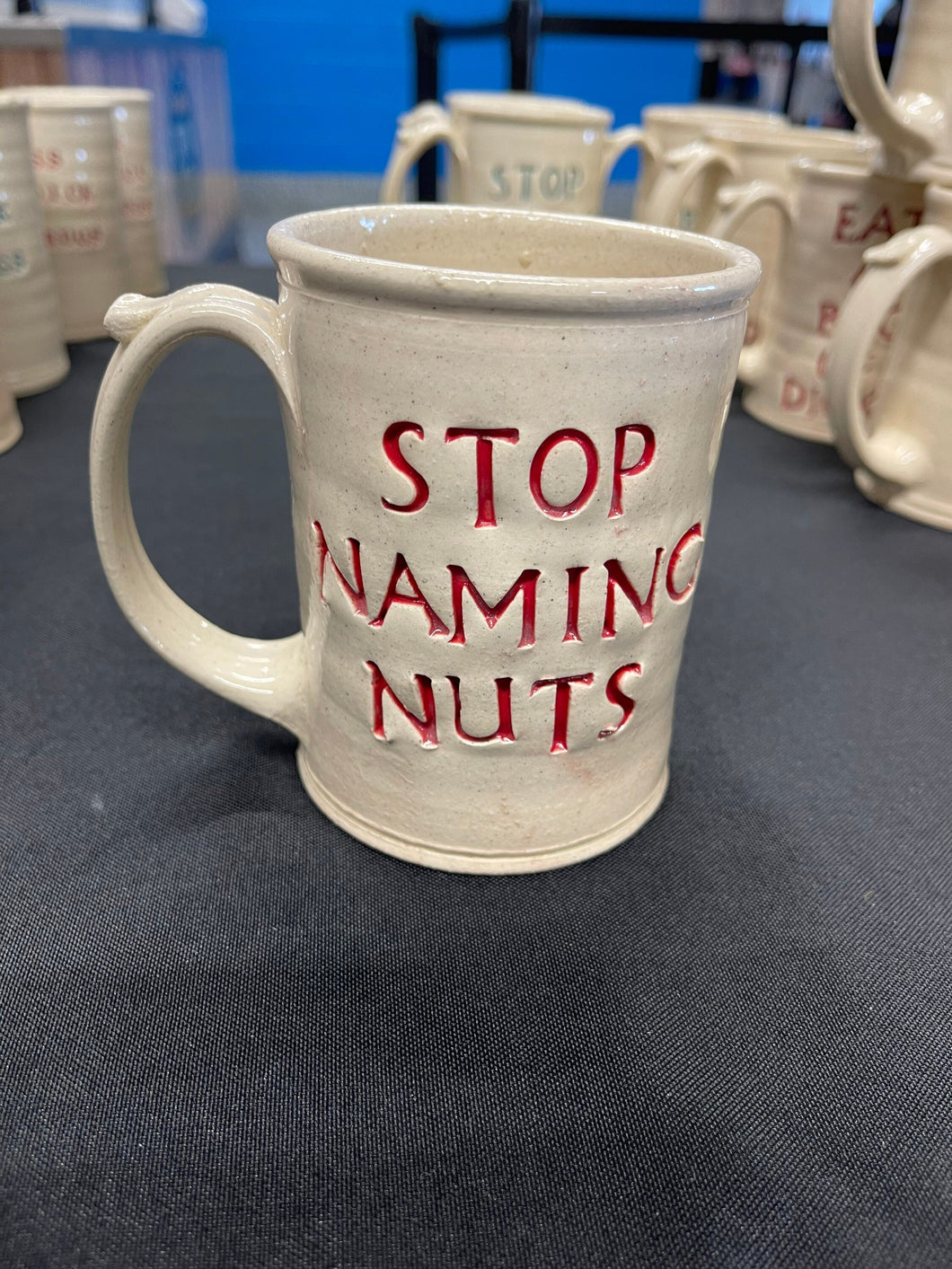 16oz stop naming nuts mug